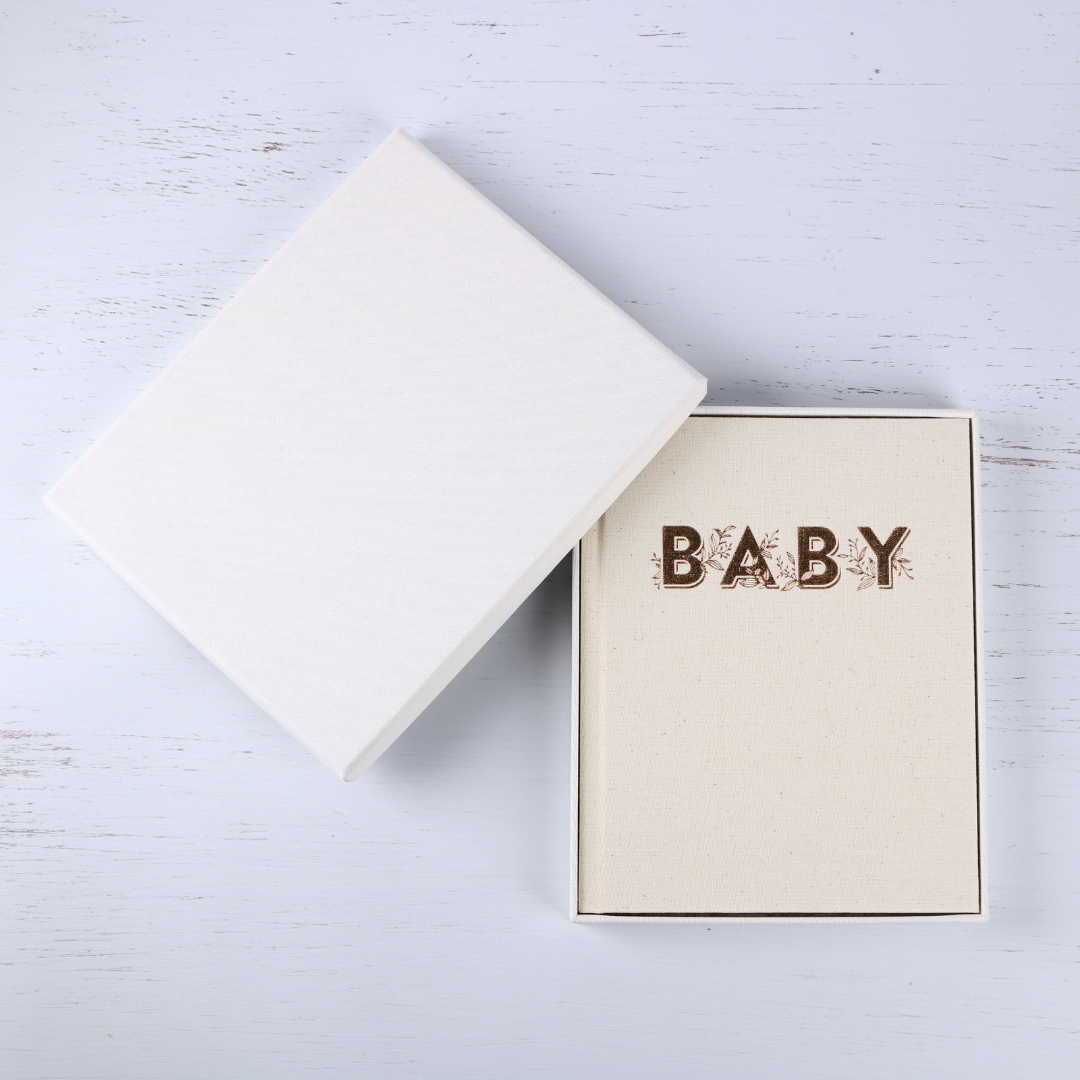 Mini Baby Book - Oatmeal