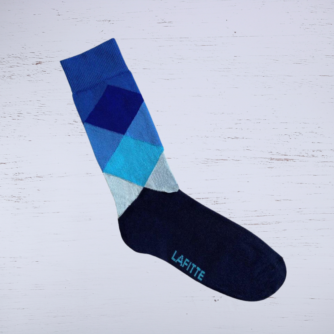 Blue Diamond Socks