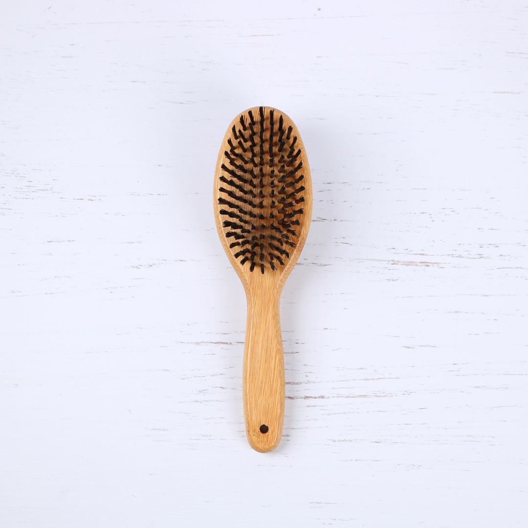 Natural Bamboo Two Sided Pet Brush